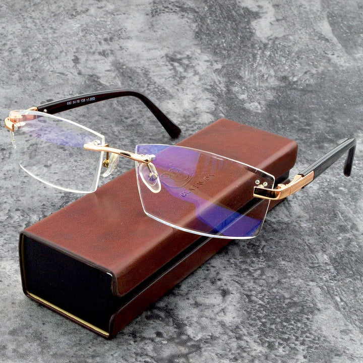 Multifocal Anti-Blue Light Reading Glasses - VisionPlus