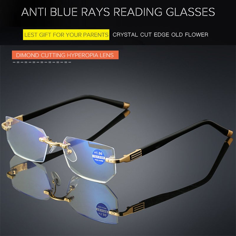 Multifocal Anti-Blue Light Reading Glasses - VisionPlus