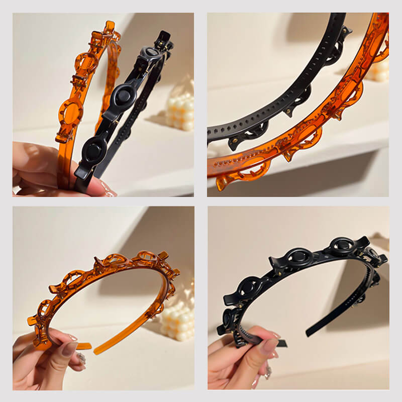 Braided Headband with Grip – Bibi