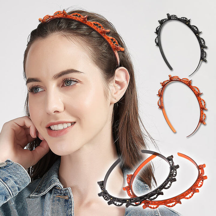 Braided Headband with Grip – Bibi
