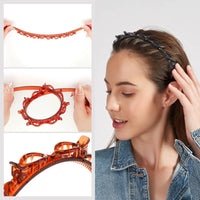Braided Headband with Grip – Bibi