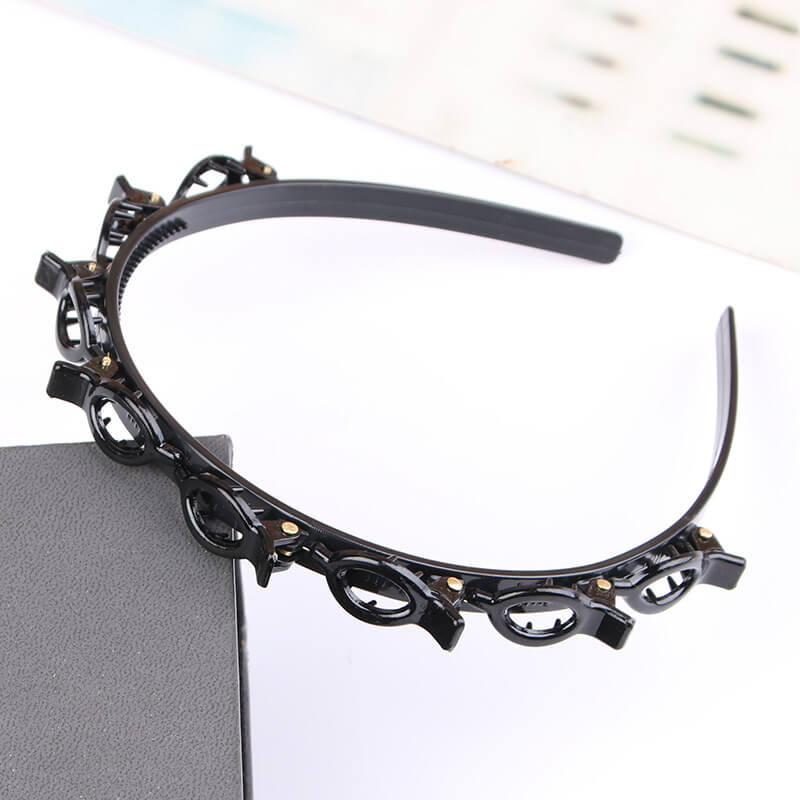 Braided Headband with Grip – Bibi