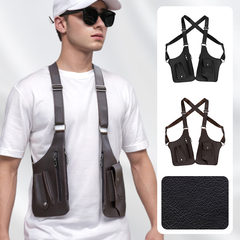 Anti-Theft Men's Shoulder Bag – ShadowCarry Pro