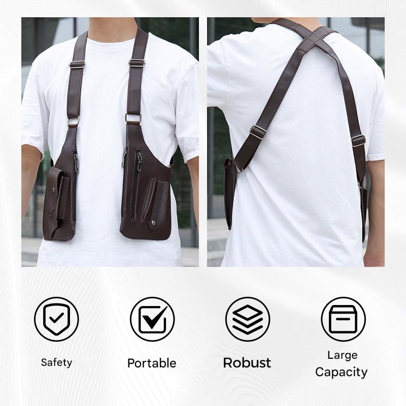 Anti-Theft Men's Shoulder Bag – ShadowCarry Pro