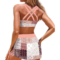 Stylish Bikini Set with Skirt - Elena