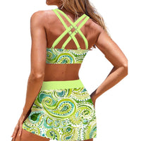 Stylish Bikini Set with Skirt - Elena