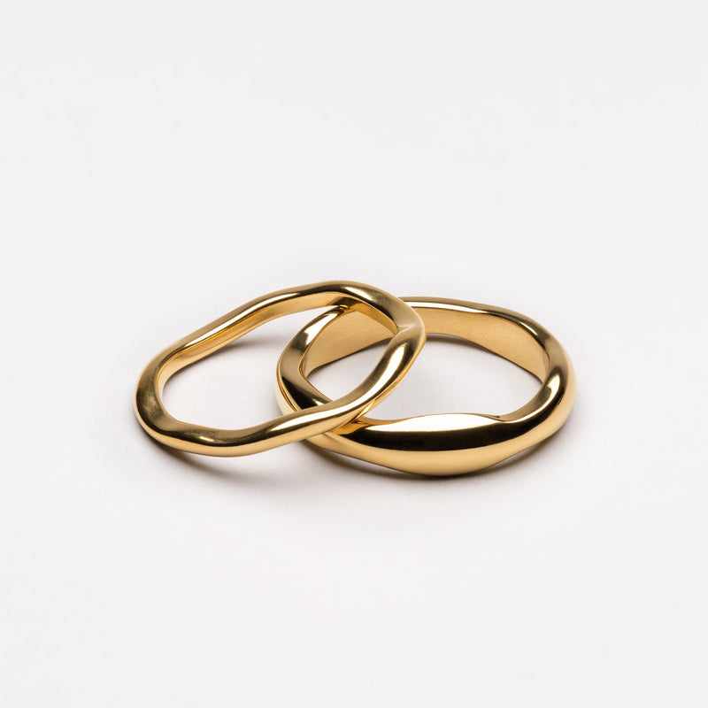 Stackable Ring Set - Luna