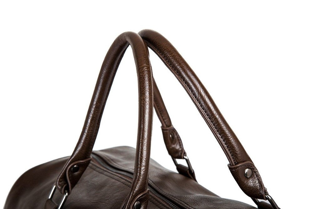 Grote Capaciteit Leren Reistas – Lichtgewicht & Duurzame Handbagage