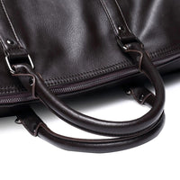 Grote Capaciteit Leren Reistas – Lichtgewicht & Duurzame Handbagage