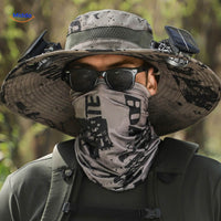 Solar-Powered Hat with Fan and UV Protection - SolarCool VentiHut