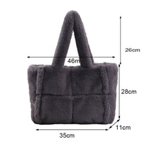 Sammy Jackson™ Pipa Plush Handbag | A Comfortable & Wintery Women's Bag