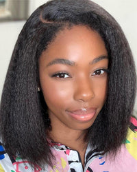 HD Lace Wig 5x5 Kinky Straight – Zamira