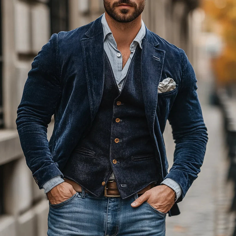 Herenset van Jasje en Gilet – Victor