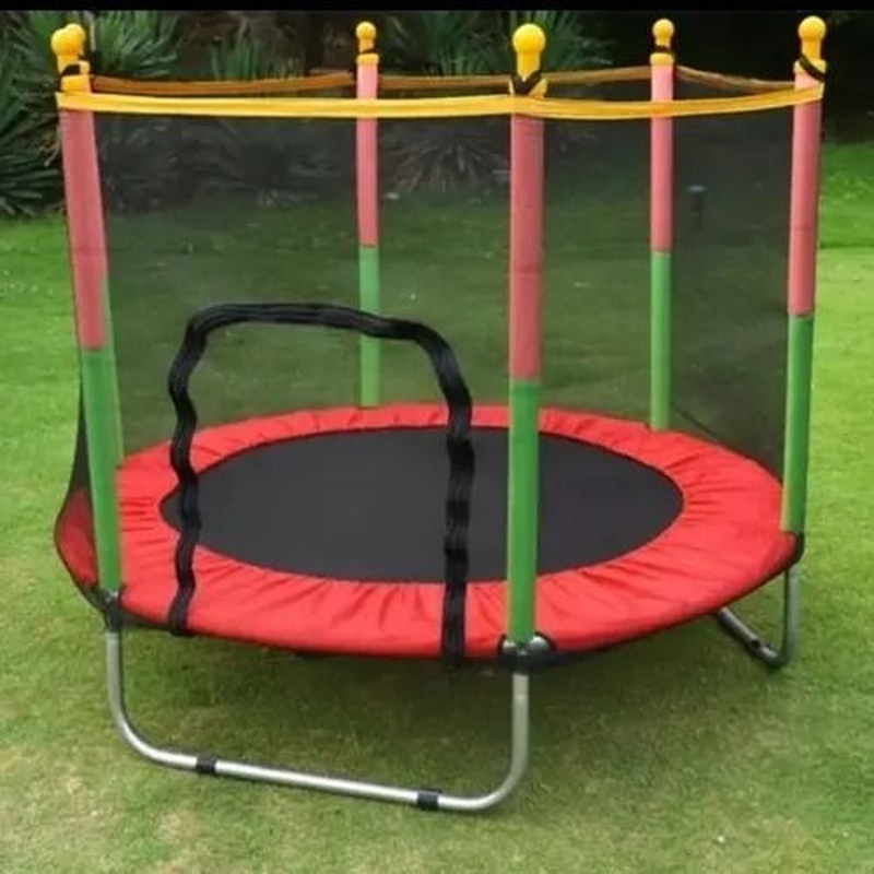 Kids' Trampoline with Safety Net – Jumpie KidsTramp