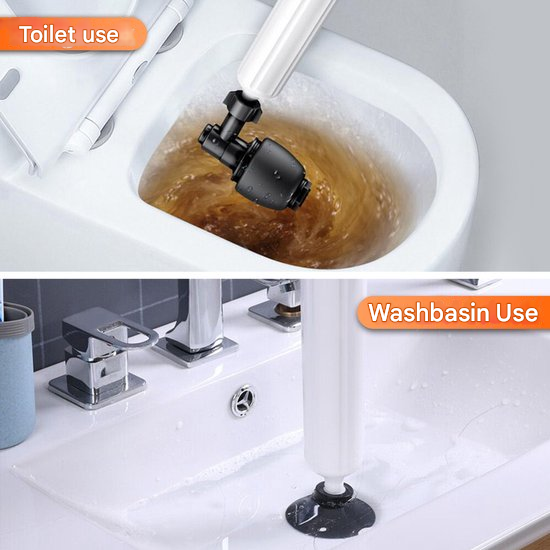 Air Pressure Plunger (Adjustable 1–8 bar) - BlastAir