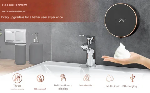 5-in-1 Automatic Soap Dispenser – Cleon