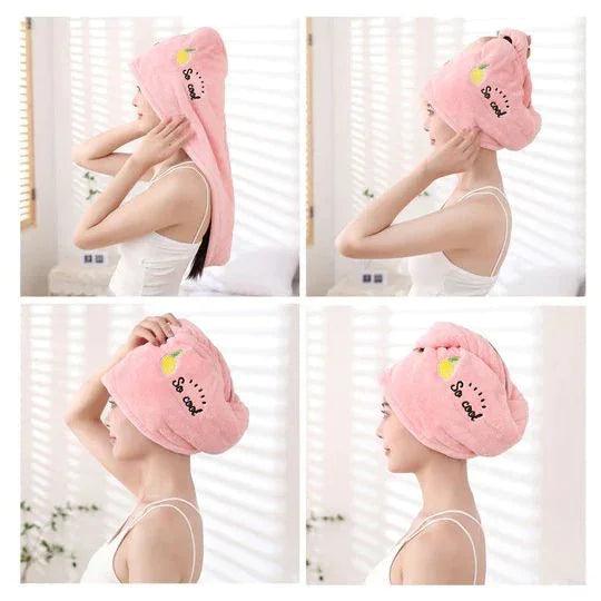 Microfiber Hair Towel - HairDry Pro