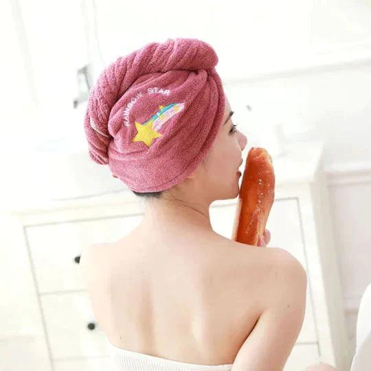 Microfiber Hair Towel - HairDry Pro