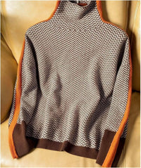Women's Turtleneck Sweater in Soft Knit – Amira