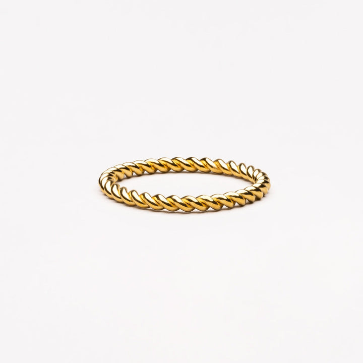 Twisted Ring with Symbolism - Tessa