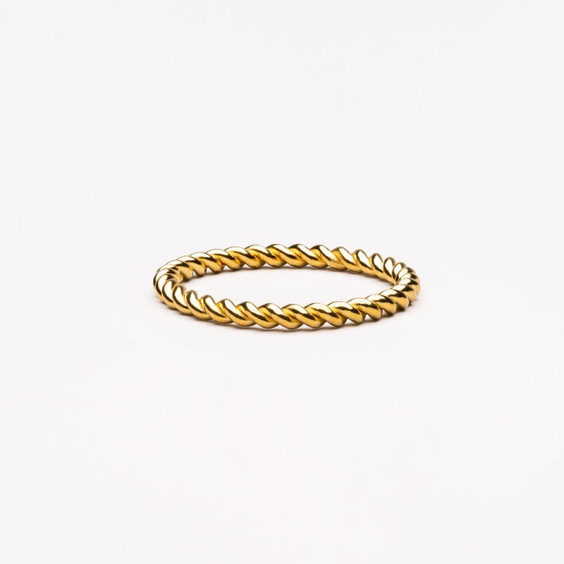 Twisted Ring with Symbolism - Tessa