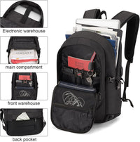 Extra Grote Anti-Diefstal Laptop- en Reisrugzak met USB-poort - 30–50L