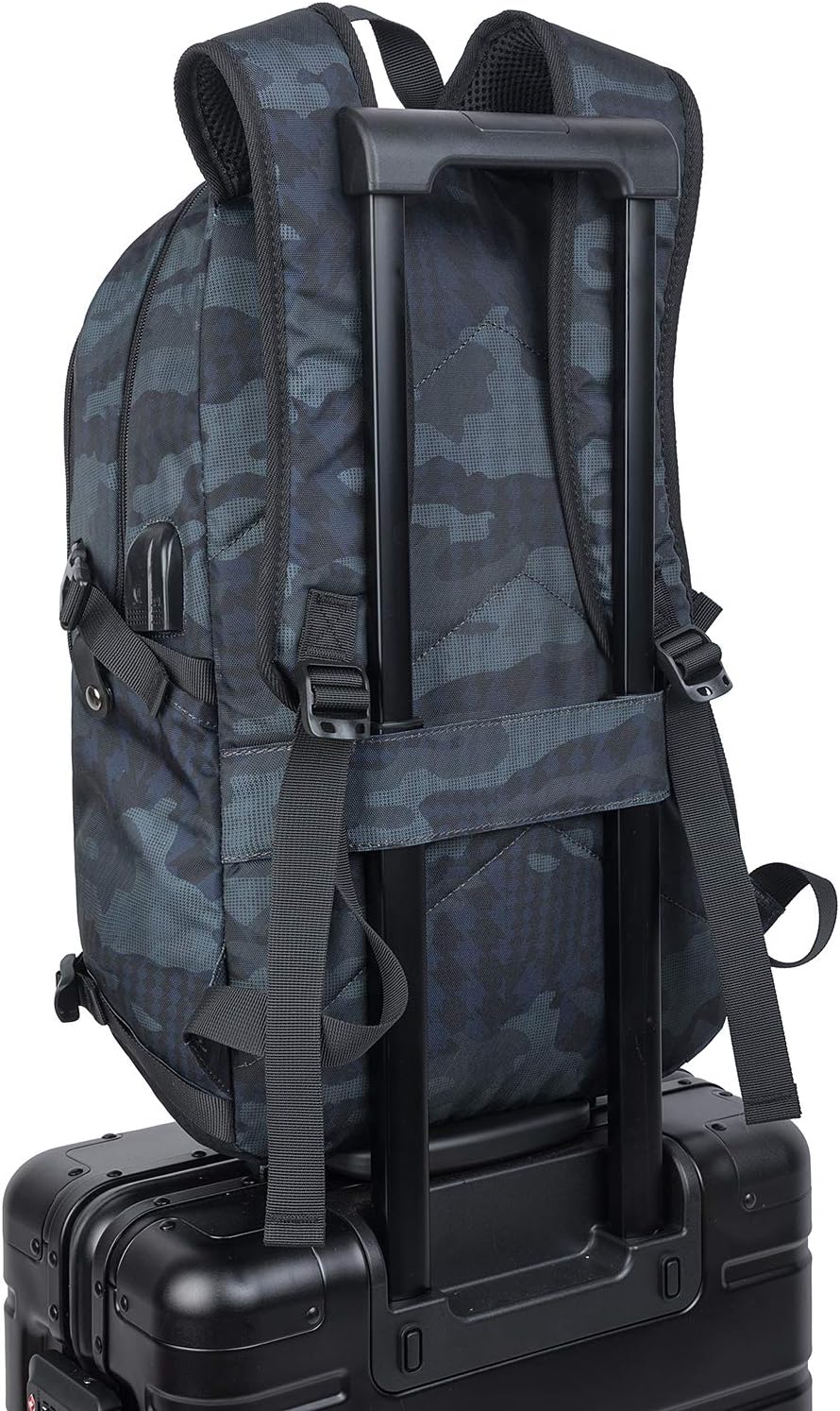 Extra Grote Anti-Diefstal Laptop- en Reisrugzak met USB-poort - 30–50L