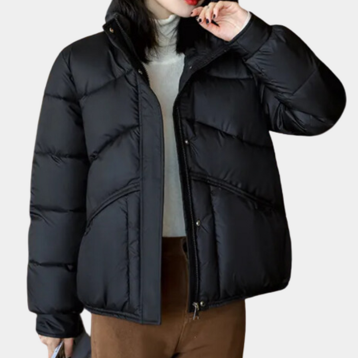Trendy Warme Pufferjas voor Dames - Mila