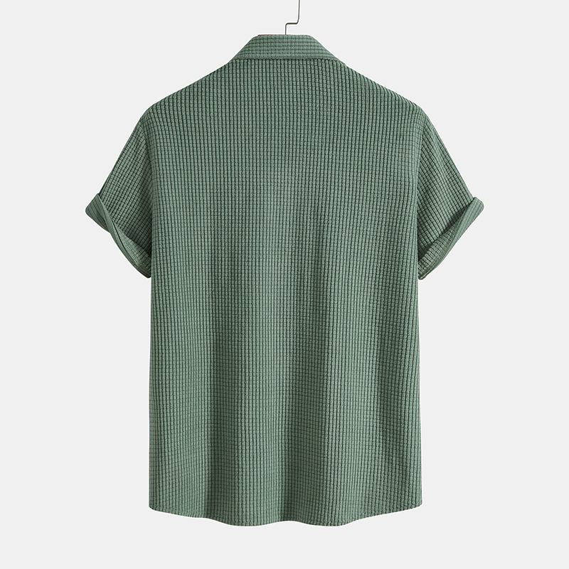 Men's Summer Lounge Set with Waffle Texture – Lenn