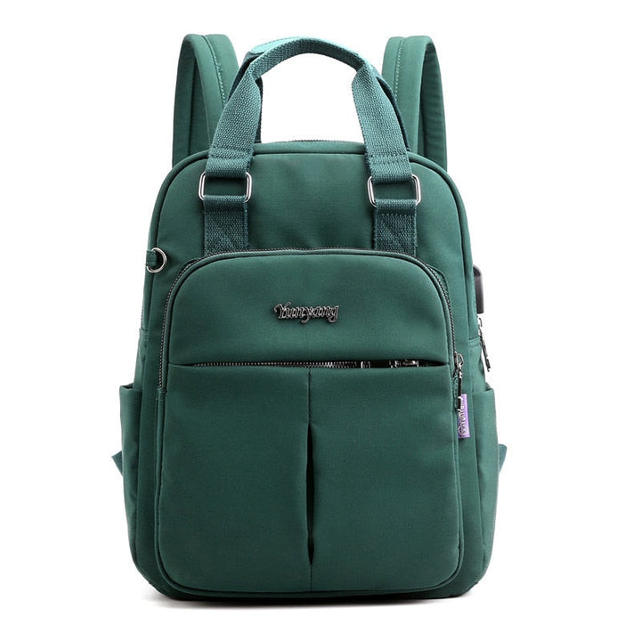 Waterproof USB Charging Anti-Theft Backpack – Multi-Pocket Design