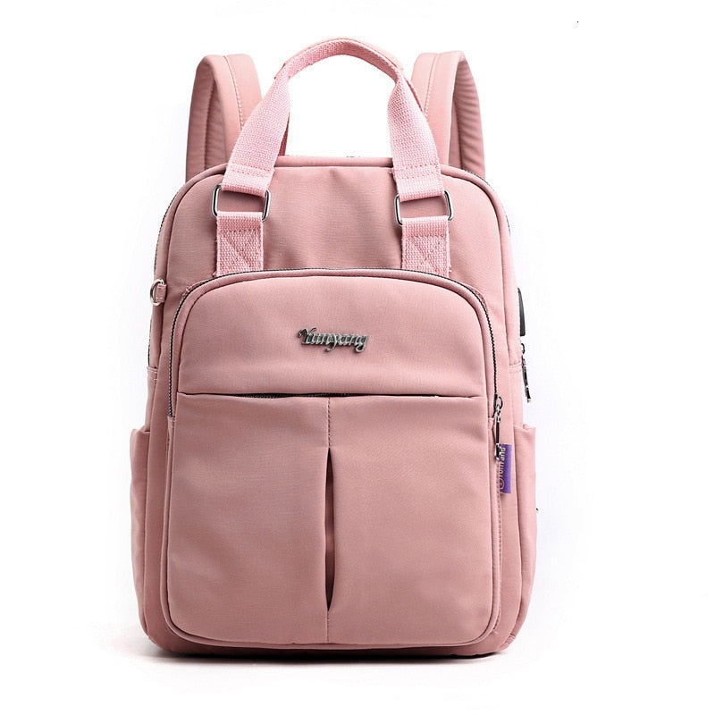 Waterproof USB Charging Anti-Theft Backpack – Multi-Pocket Design