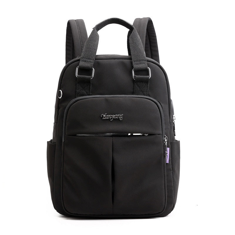 Waterproof USB Charging Anti-Theft Backpack – Multi-Pocket Design
