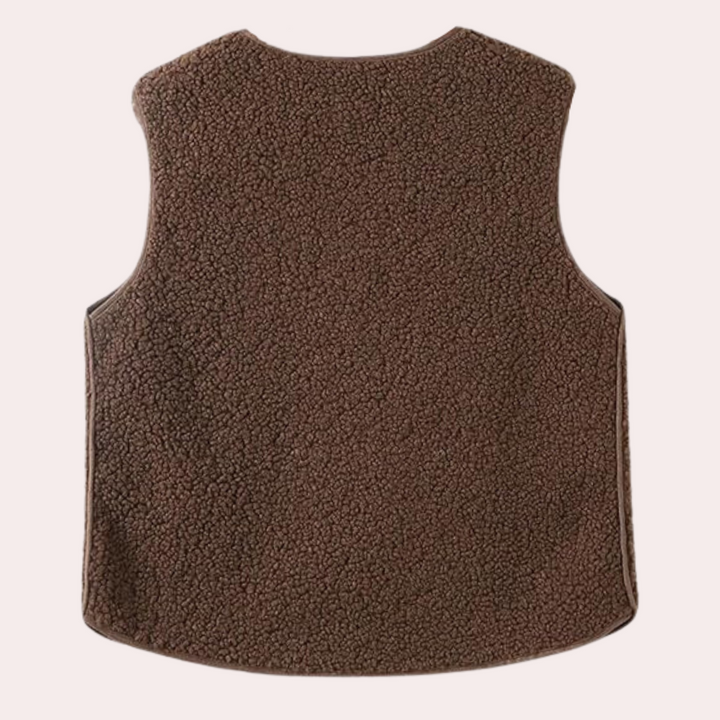 Casual Buttoned Women's Bodywarmer - Noa