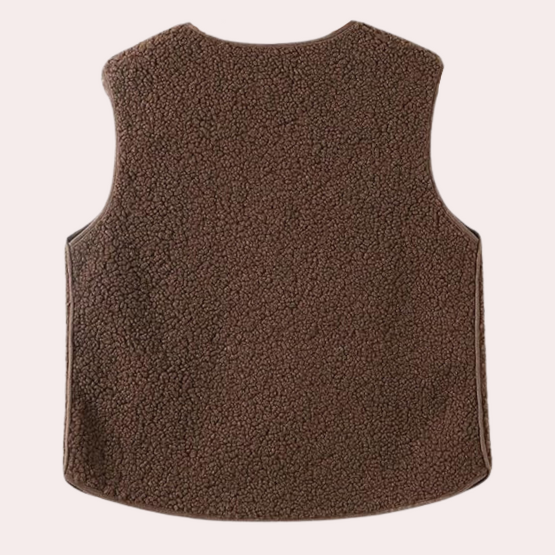 Casual Buttoned Women's Bodywarmer - Noa