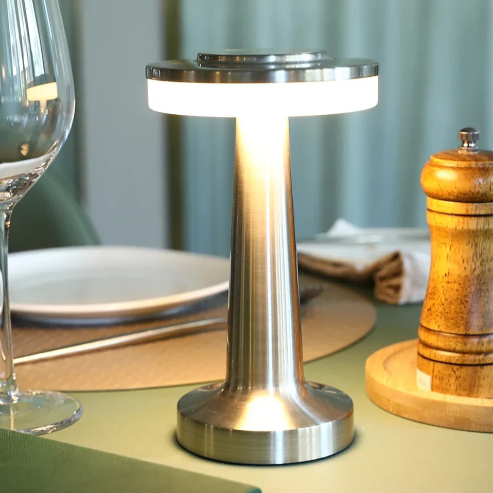 Draadloze Retro Tafellamp - LumiBar