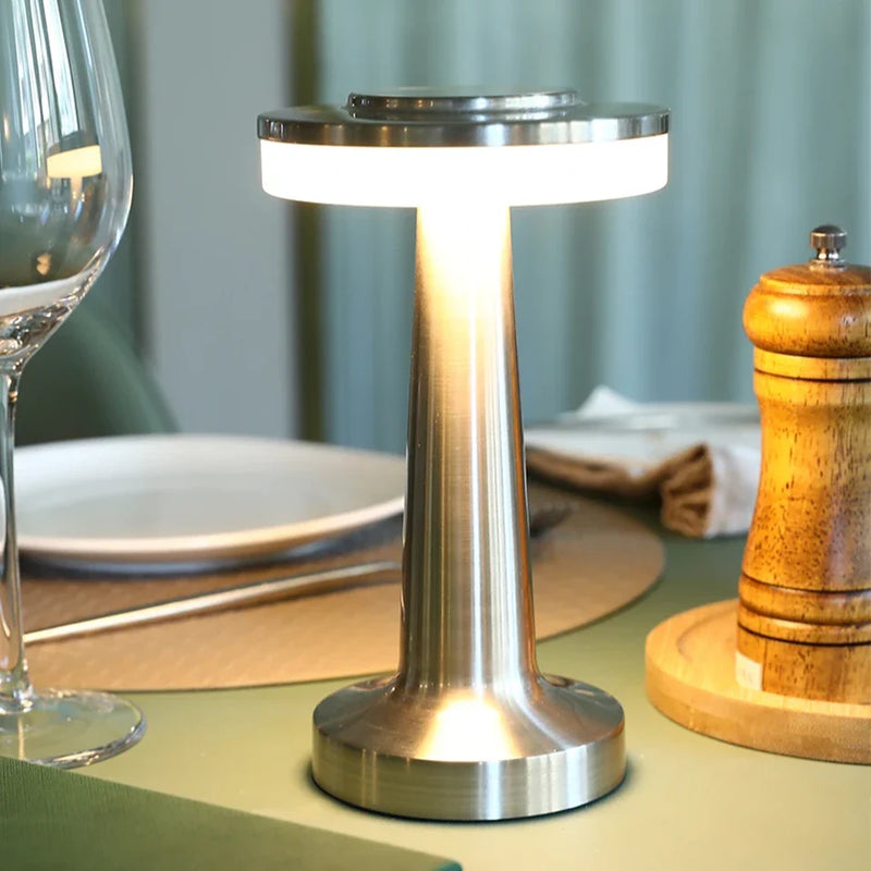 Draadloze Retro Tafellamp - LumiBar