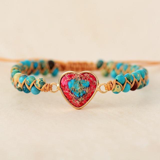 Love Band Jasper Bracelet - Amélie