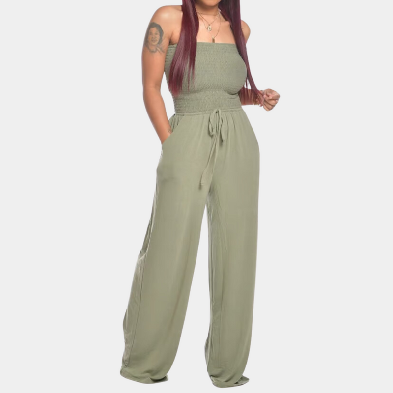 Bandeau Jumpsuit for Women - Livia