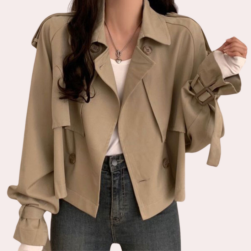 Short Women's Jacket with Modern Look - Sienna