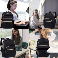 Lichtgewicht Waterdichte Laptop Rugzak met USB-Poort – 15.6" Compatibel