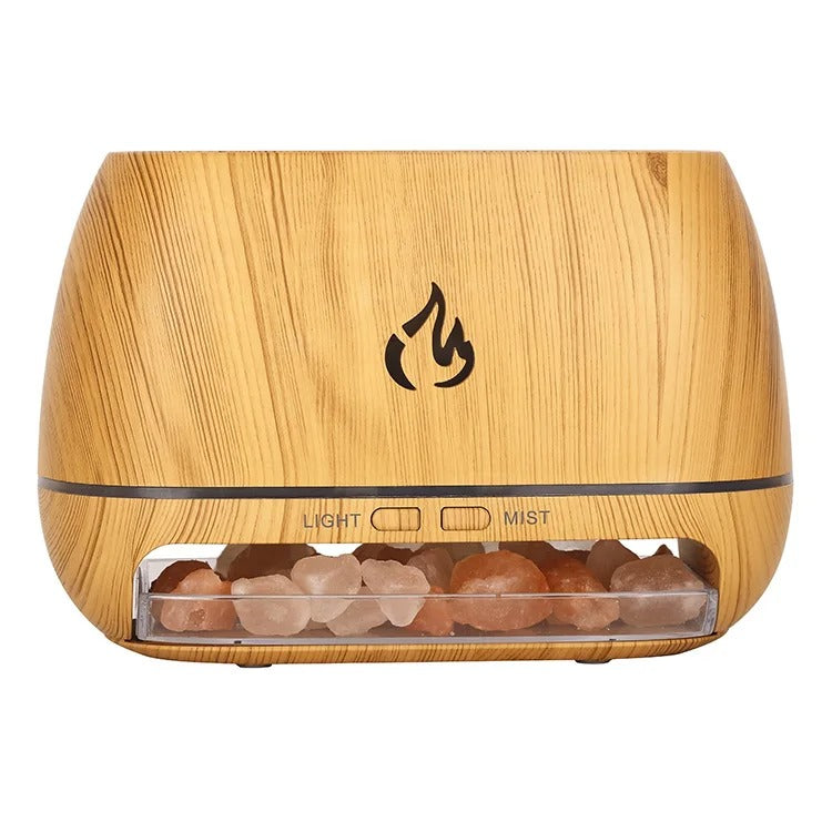 Himalaya Zout Aroma Diffuser met Sfeerverlichting - SaltSerenity