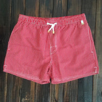Striped men's shorts with elastic waistband - Matteo