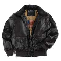 Vintage Leren Motorjack voor de Winter - Maxim