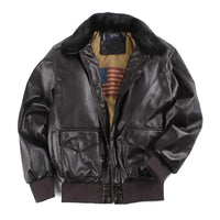 Vintage Leren Motorjack voor de Winter - Maxim