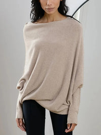 Trendy Off-Shoulder Sweater for Women - Livia