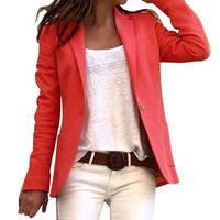 Lightweight Women's Blazer with Notched Collar – Maris