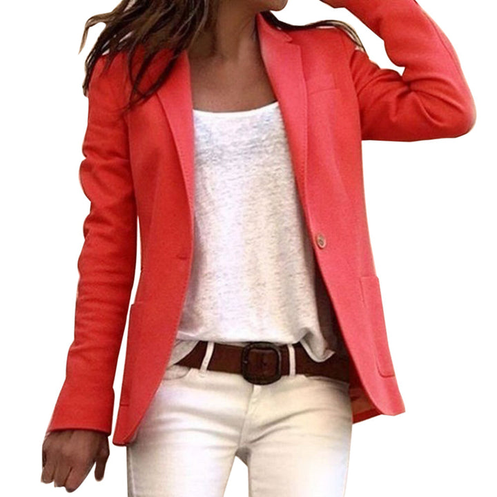 Lightweight Women's Blazer with Notched Collar – Maris