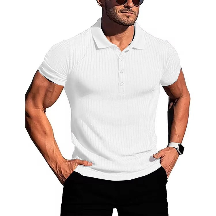 Comfortabel & Stijlvol Ademend Heren Poloshirt met Knopsluiting – Nevan