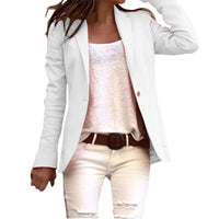 Lightweight Women's Blazer with Notched Collar – Maris