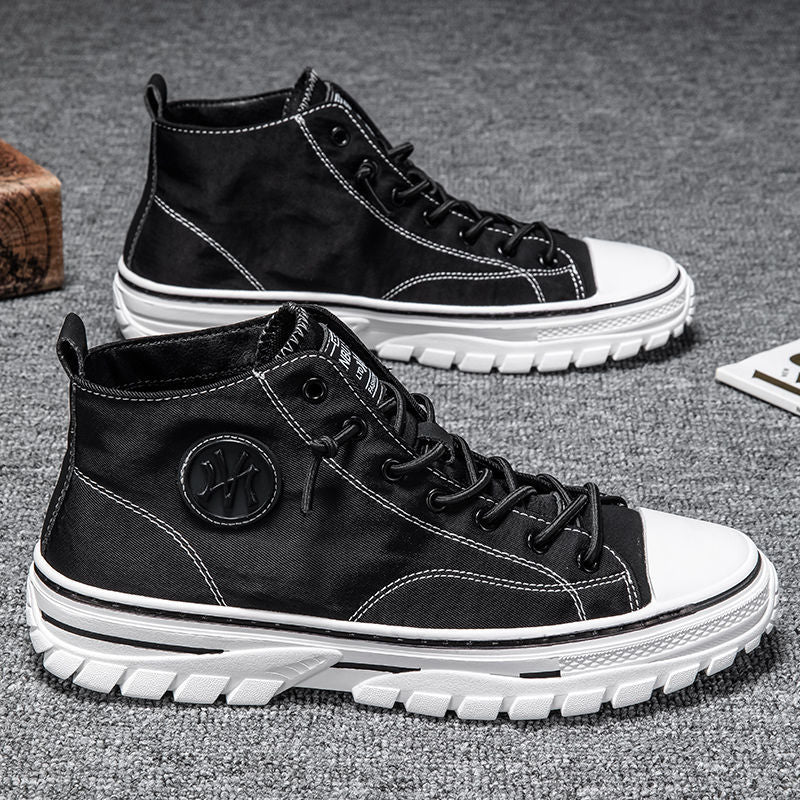 Trendy Urban Canvas Sneakers for Men - Viktor